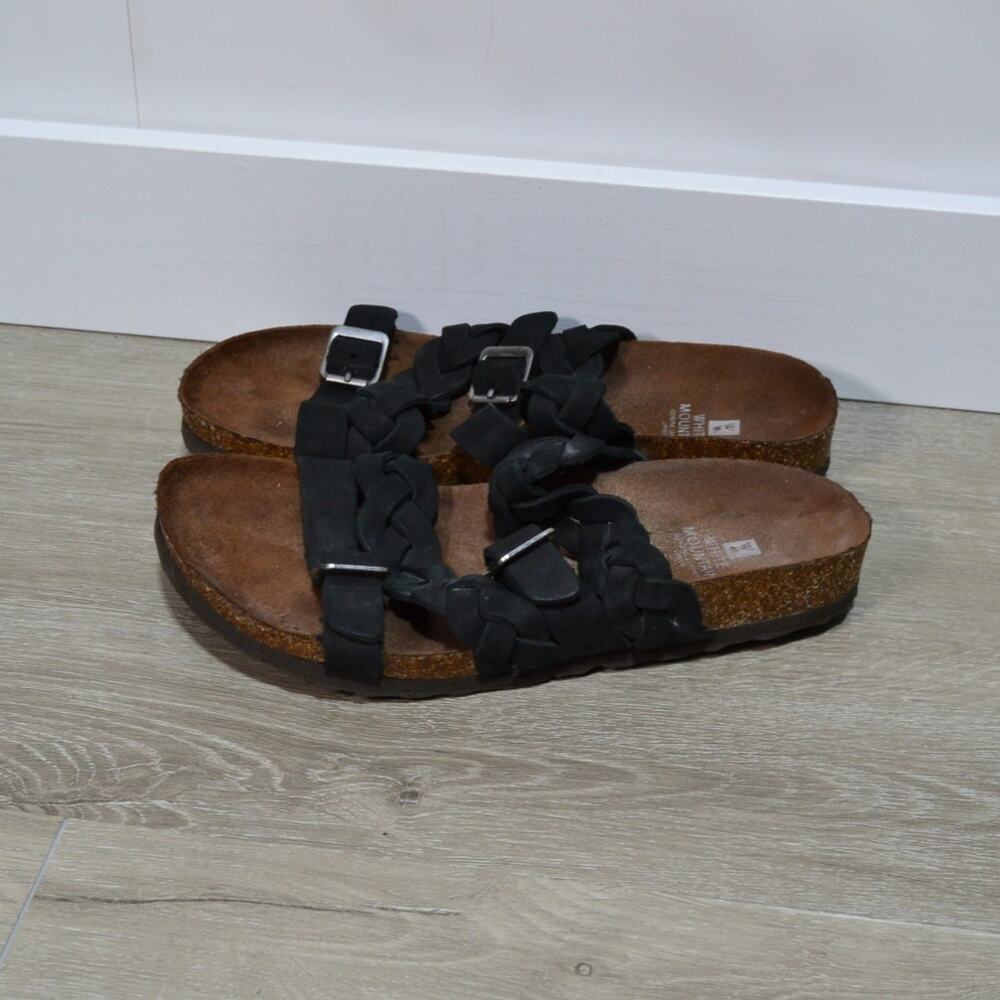 White Mountain Woman's Holland Signature Comfort Molded Braided Sandals Size 6 - Picture 5 of 8